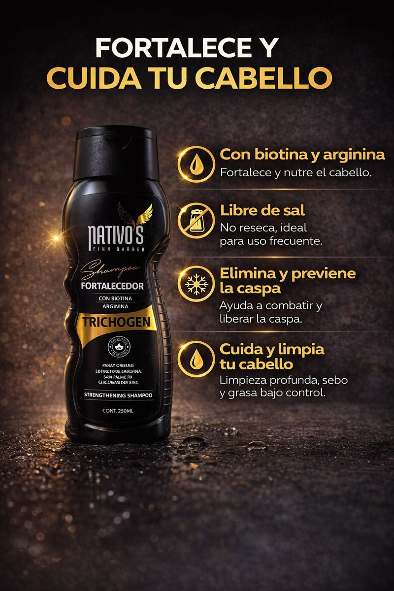 🧴 Shampoo Fortalecedor con Trichogen