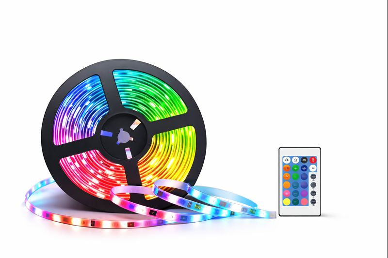 Cinta LED RGB USB – 5 Metros con Control