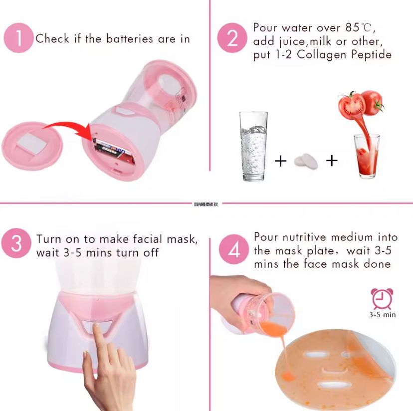 MAQUINA PARA HACER MASCARILLAS FACIALES