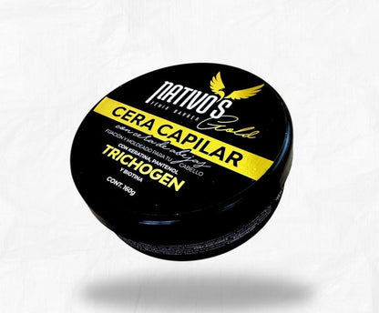 💈 Cera Capilar Gold – Moldeado Mate y Control Prolongado