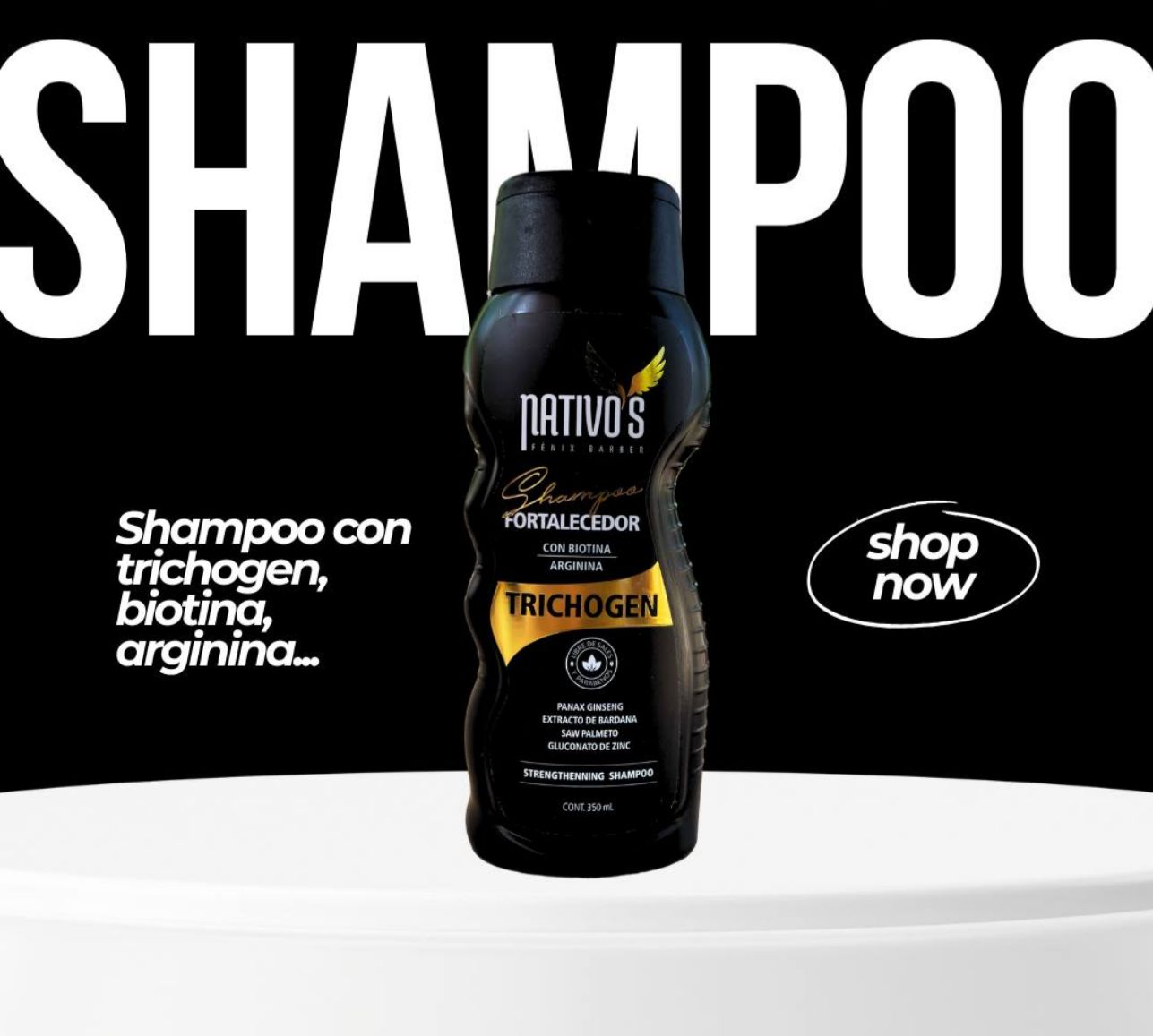 🧴 Shampoo Fortalecedor con Trichogen