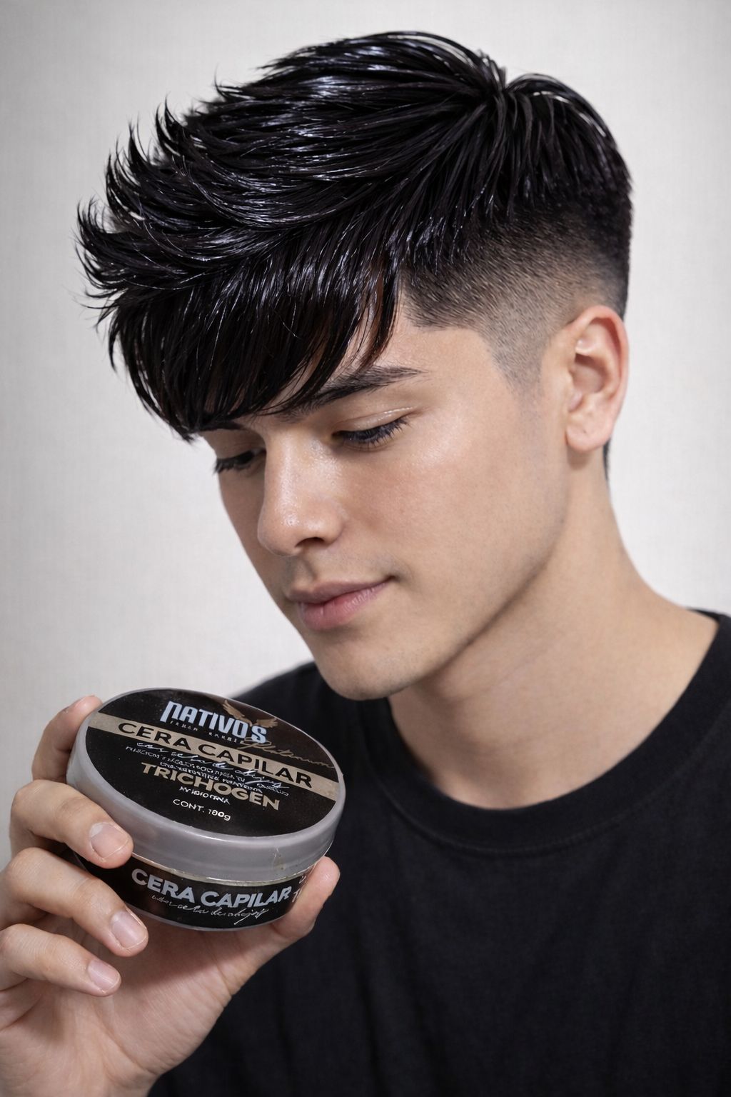 💈 Cera Capilar Moldeadora – Textura Suave y Brillo